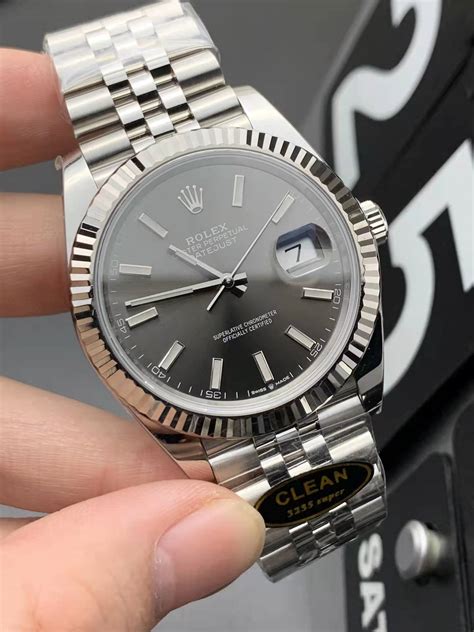 clean factory rolex datejust.